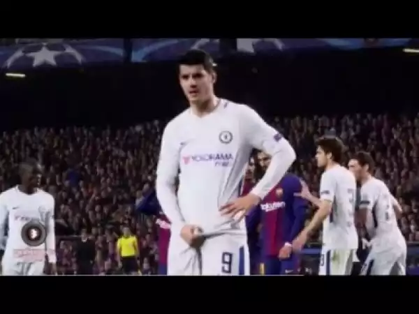 Video: Alvaro Morata Made Obscene Gesture To Barcelona Fans At Nou